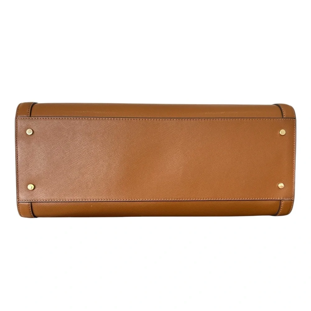 kate spade Brown Leather Laptop Tote